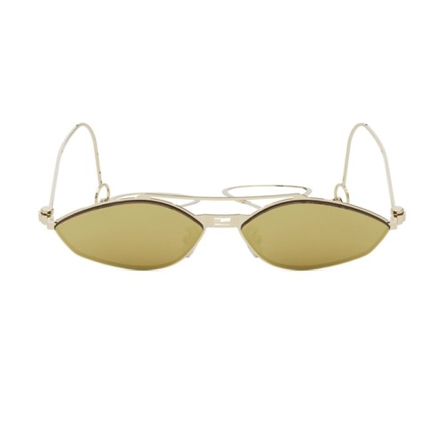 Fendi FE40114U-Y - 30G - 57 Lunettes de soleil Or Ovale