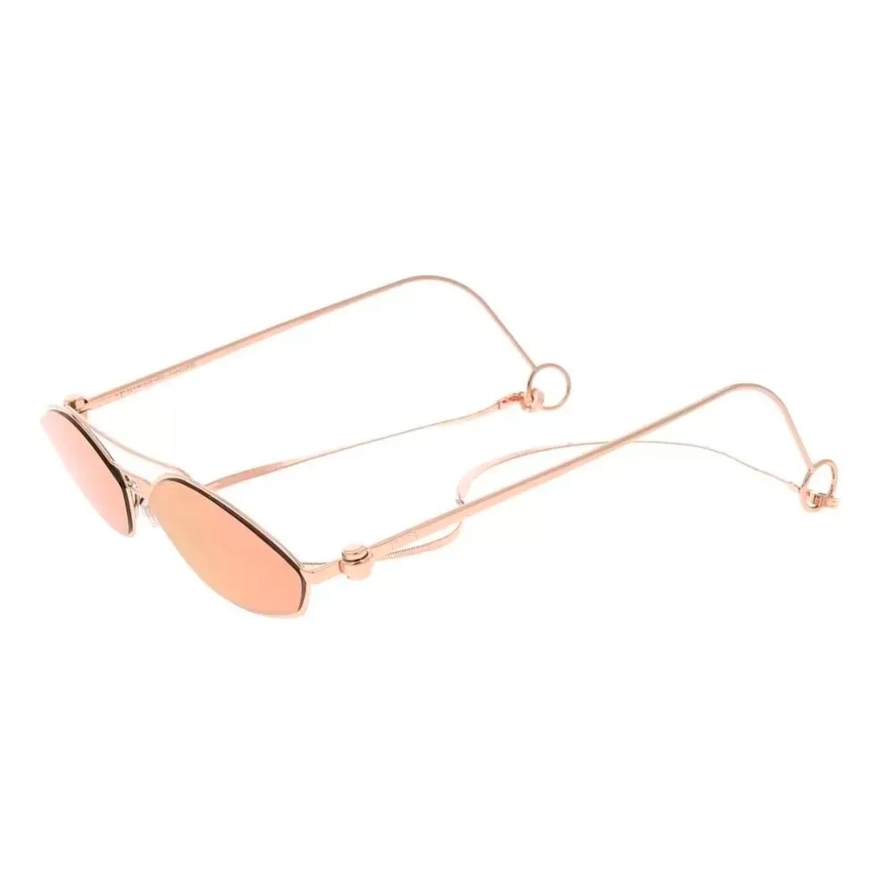 Fendi FE40114U-Y - 33U - 57 Lunettes de soleil Or rose Ovale