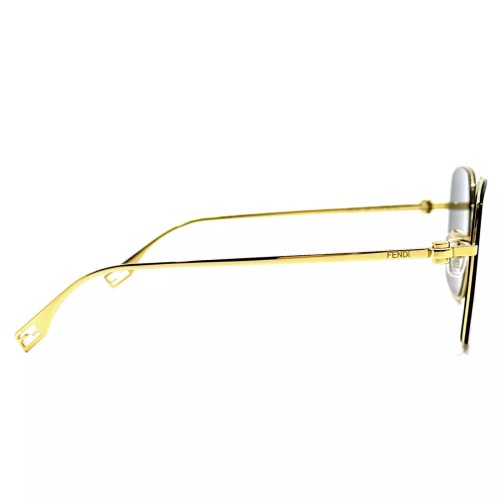 Fendi FE40123U - 30A - 55 Lunettes de soleil Or Angulaire