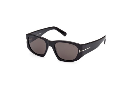 Tom Ford FT0987 ECO CYRILLE-02 - 01A - 53 Lunettes de soleil Noir Angulaire