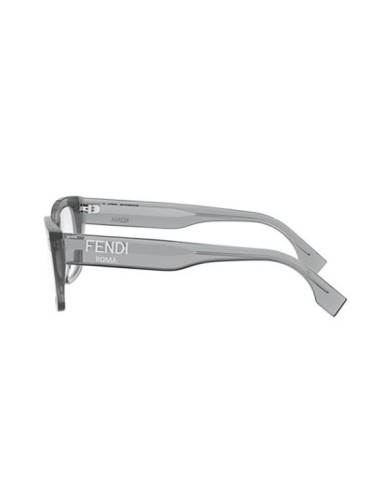 Fendi FE50094I - 020 - 52 Cadres optiques Gris Angulaire
