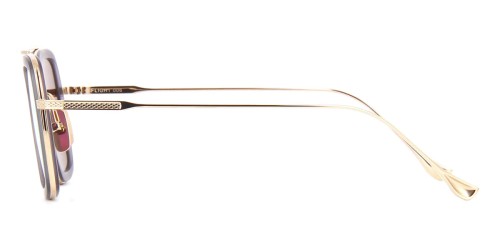 Dita FLIGHT.006 7806 - C - 52 Lunettes de soleil Gris, Or Pilote (Aviateur)