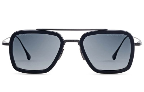 Dita FLIGHT.006 7806 - N - 52 - AVEC DES VERRES POLARISÉS Lunettes de soleil Noir Pilote (Aviateur)