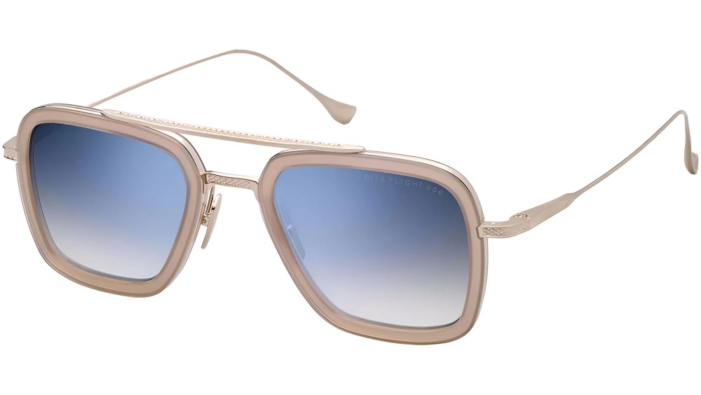 Dita FLIGHT.006 7806 - U - 52 Lunettes de soleil Or rose Pilote (Aviateur)