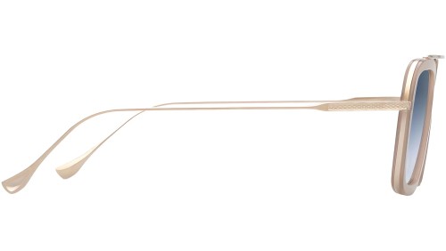 Dita FLIGHT.006 7806 - U - 52 Lunettes de soleil Or rose Pilote (Aviateur)