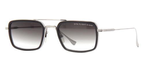 Dita FLIGHT.008 DTS134 - 01 - 53 Lunettes de soleil Argent Angulaire