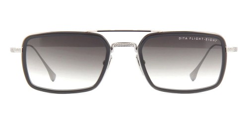 Dita FLIGHT.008 DTS134 - 01 - 53 Lunettes de soleil Argent Angulaire