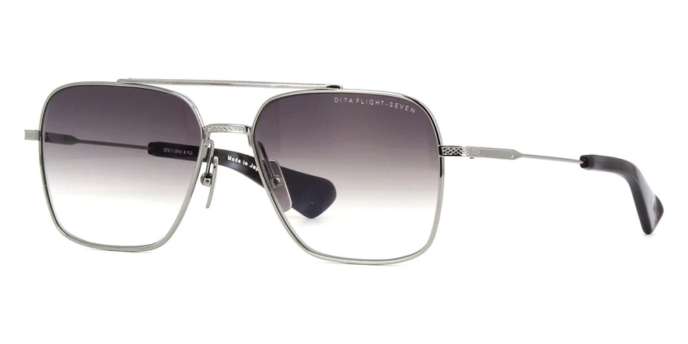 Dita FLIGHT-SEVEN DTS111 - 01 - 57 Lunettes de soleil Silver Pilot (Aviator)