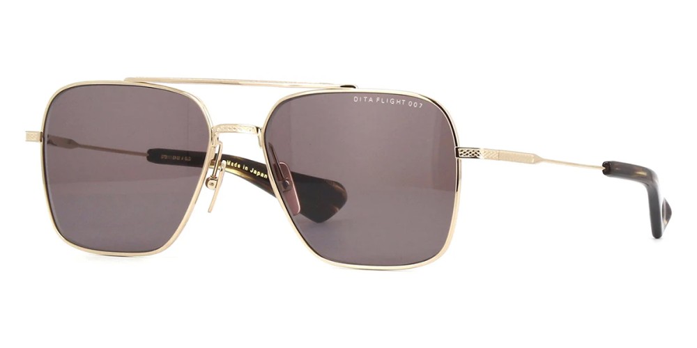Dita FLIGHT-SEVEN DTS111 - 02 - 57 Lunettes de soleil Or Pilote (Aviateur)
