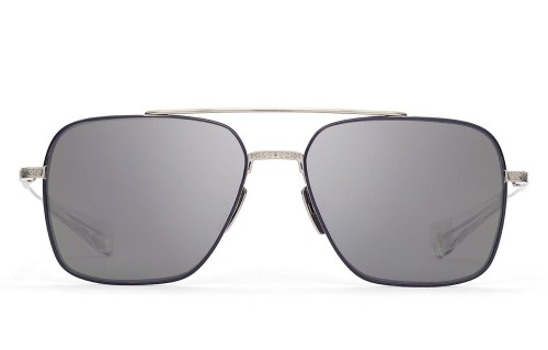 Dita FLIGHT-SEVEN DTS111 - 05 - 57 - AVEC DES VERRES POLARISÉS Lunettes de soleil Argent Pilote (Aviateur)