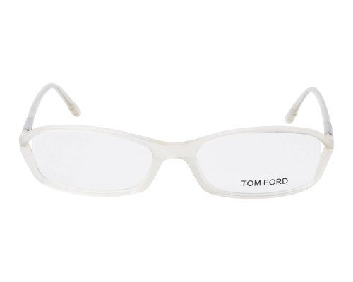 Tom Ford FT5019 - 860 - 52 Cadres optiques Blanc Angulaire