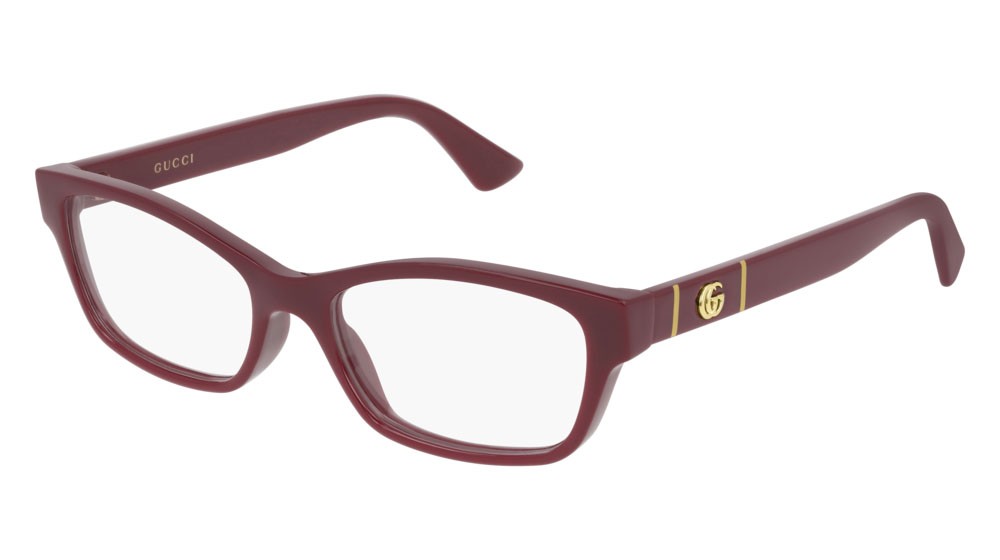Gucci GG0635O - 003 - 51 Cadres optiques Rouge Angulaire