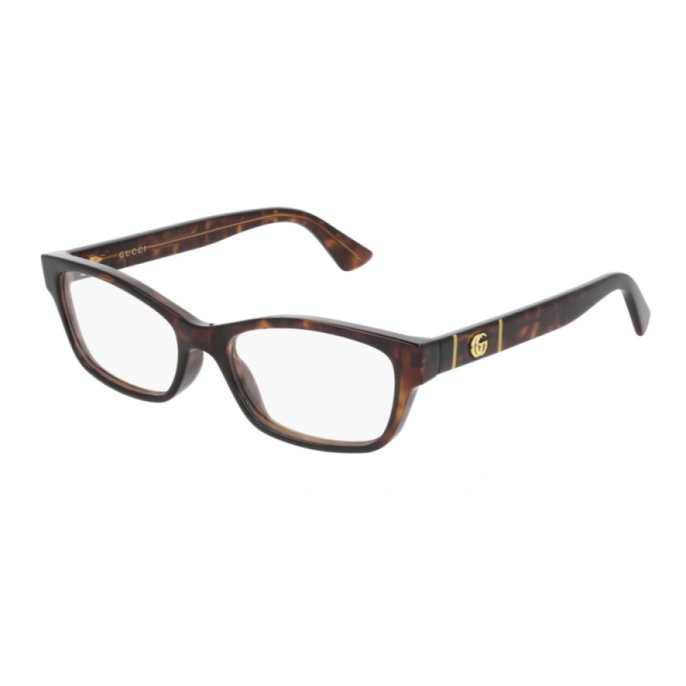 Gucci GG0635O - 002 - 51 Cadres optiques Havane Angulaire