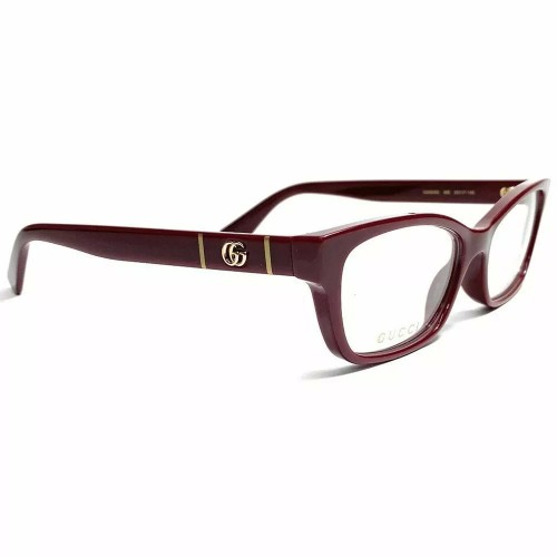 Gucci GG0635O - 006 - 53 Cadres optiques Burgundy Square