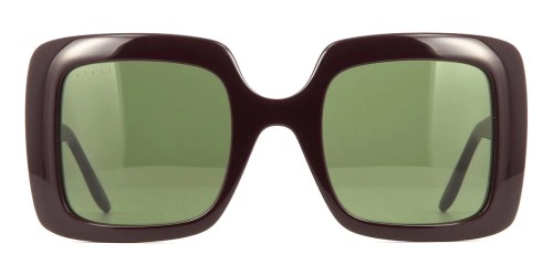Gucci GG0896S - 003 - 52 Lunettes de soleil Bordeaux Angulaire
