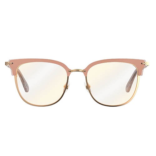 Elie Saab ES017 - FIB - 51 Cadres optiques Or, Rose Coussin arrondi