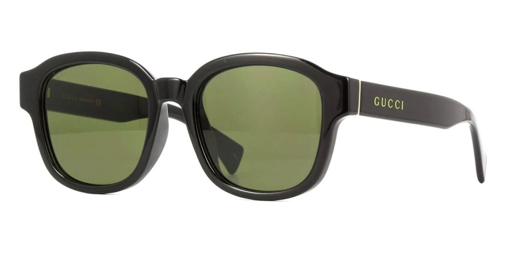 Gucci GG1140SK - 002 - 54 Lunettes de soleil Noir Angulaire