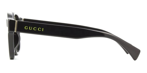 Gucci GG1140SK - 002 - 54 Lunettes de soleil Noir Angulaire