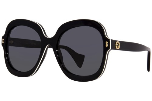 Gucci GG1240S - 001 - 57 Lunettes de soleil Black Square
