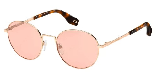 Marc Jacobs 272/S - 1N5U1 - 53 Lunettes de soleil Or, Havane Rond