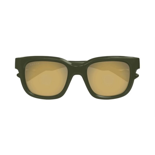 Gucci GG1621SA - 003 - 53 Lunettes de soleil Vert Coussin arrondi
