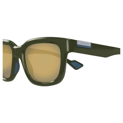 Gucci GG1621SA - 003 - 53 Lunettes de soleil Vert Coussin arrondi