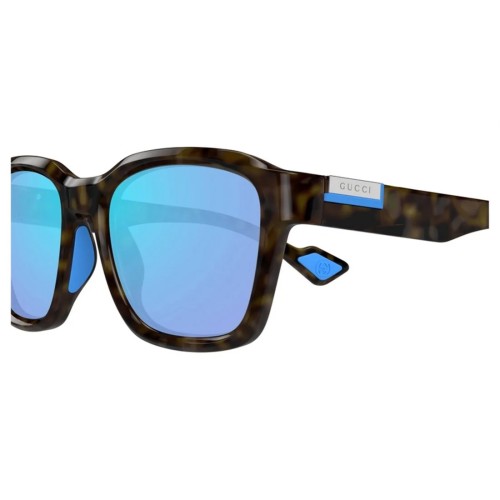 Gucci GG1640SA - 002 - 54 Lunettes de soleil Havana Square