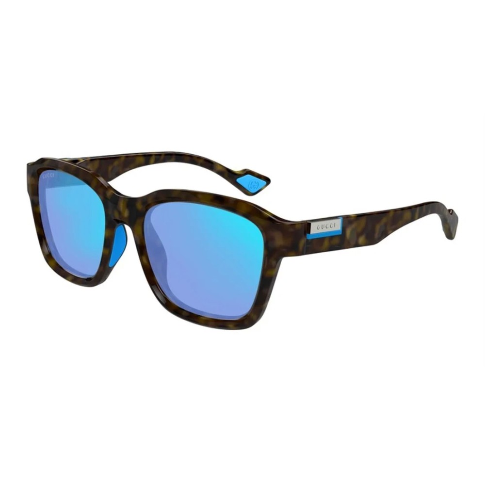 Gucci GG1640SA - 002 - 54 Lunettes de soleil Havana Square