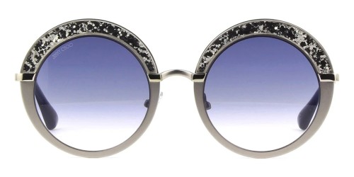 Jimmy Choo GOTHA/S - 5RLKC - 50 Lunettes de soleil Argent Rond