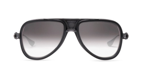 Dita GRAND-DECADE DTS460-A - 02 - 56 Lunettes de soleil Noir Pilote (Aviateur)