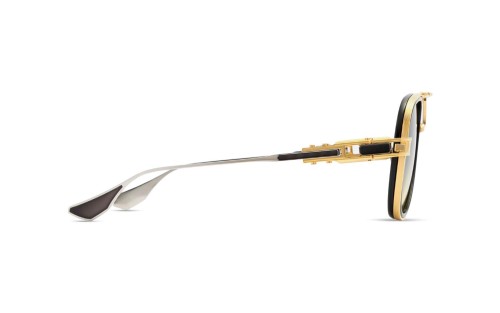 Dita GRAND-DECADE DTS460-A - 01 - 56 Lunettes de soleil Or, Noir, Argent Pilote (Aviateur)