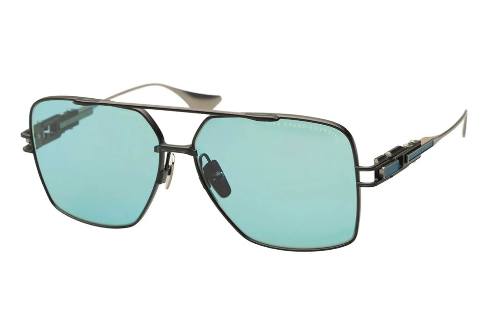 Dita GRAND-EMPERIK DTS159-A - 02 - 61 Lunettes de soleil Noir Pilote (Aviateur)