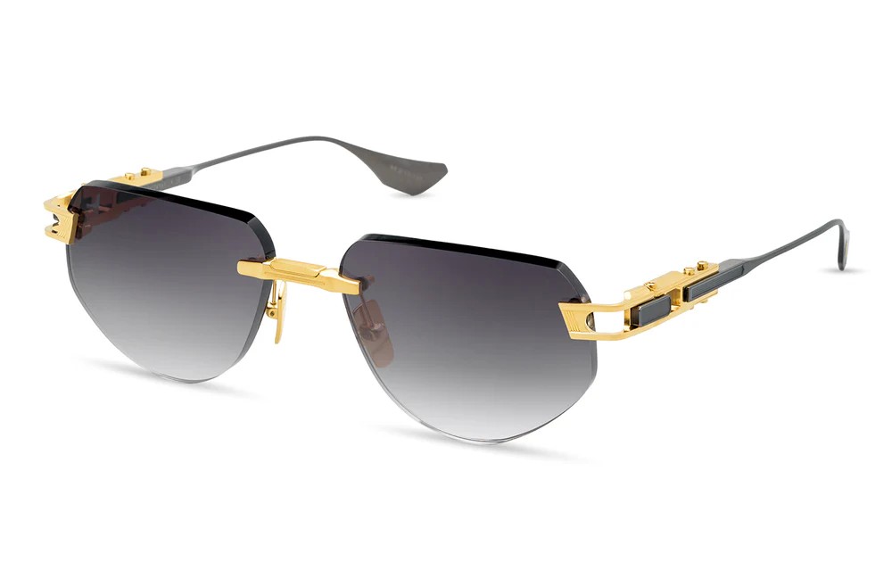 Dita GRAND-IMPERYN DTS164-A - 01 - 56 Lunettes de soleil Or, Noir Angulaire