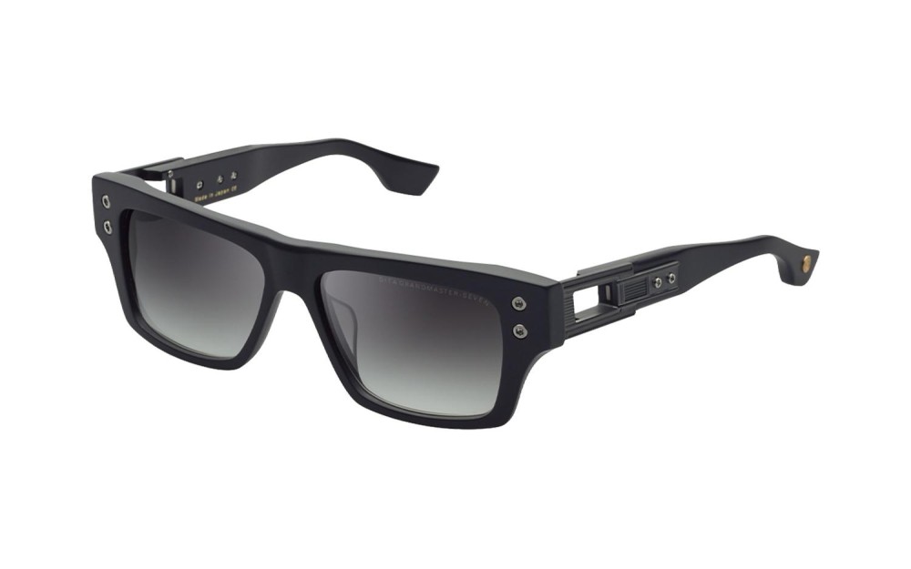 Dita GRANDMASTER-SEVEN DTS407-A - 03 - 57 Lunettes de soleil Noir Angulaire