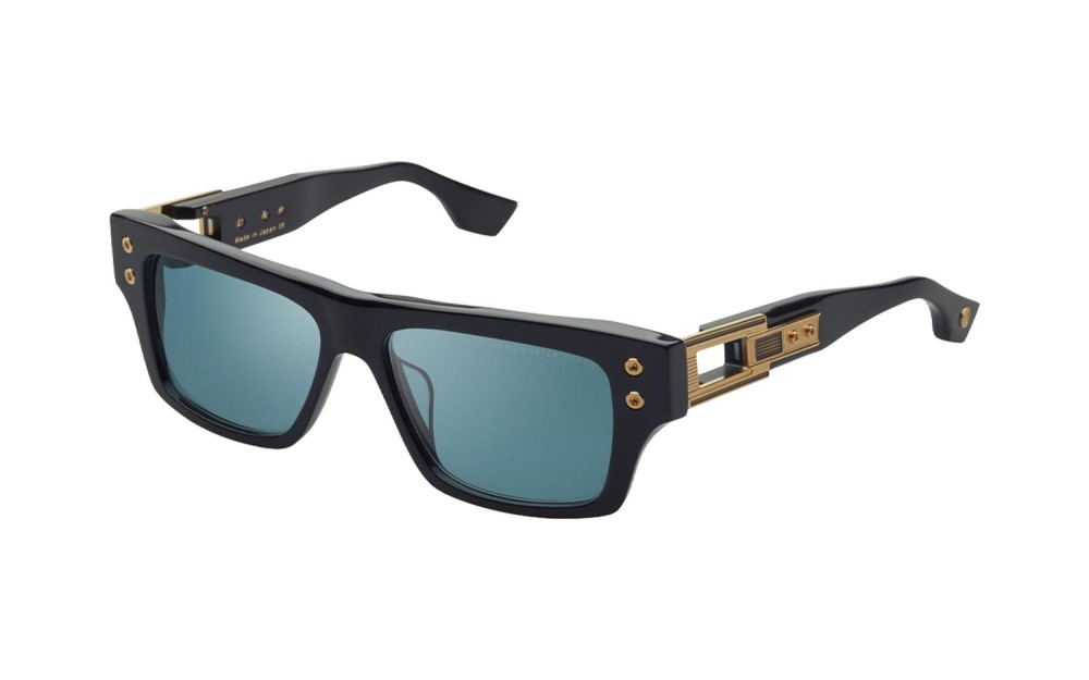 Dita GRANDMASTER-SEVEN DTS407-A - 01 - 57 Lunettes de soleil Or, Noir Angulaire
