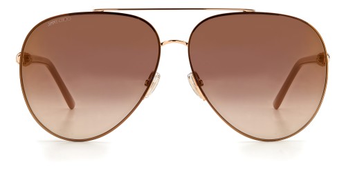 Jimmy Choo GRAY/S - BKUJL - 63 Lunettes de soleil Gold Pilot (Aviator)