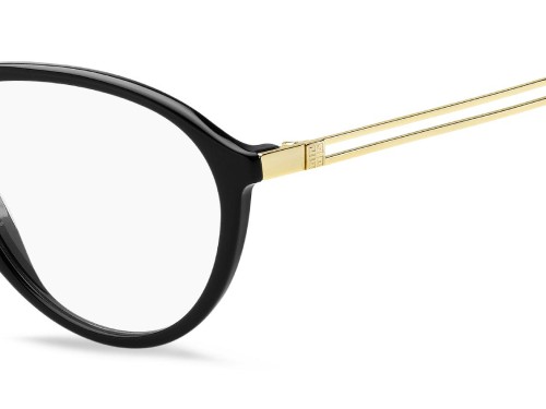 Givenchy GV0097 - 807 - 51 Cadres optiques Or, Noir Pilote (Aviateur)