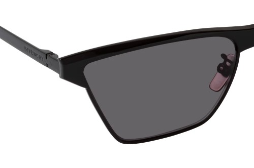 Givenchy GV40013U - 01A - 59 Lunettes de soleil Noir Œil de chat