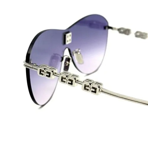 Givenchy GV40035U - 16Z - 138 Lunettes de soleil Argent Masque