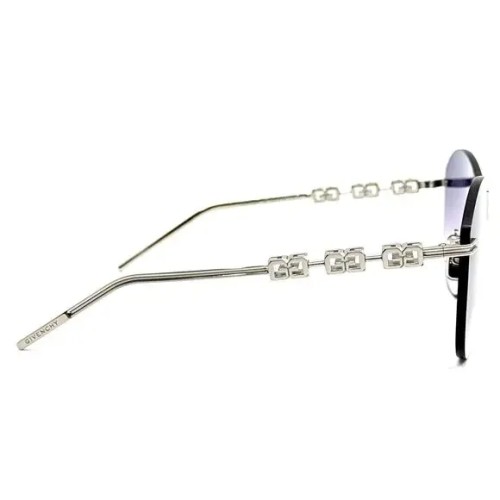 Givenchy GV40035U - 16Z - 138 Lunettes de soleil Argent Masque