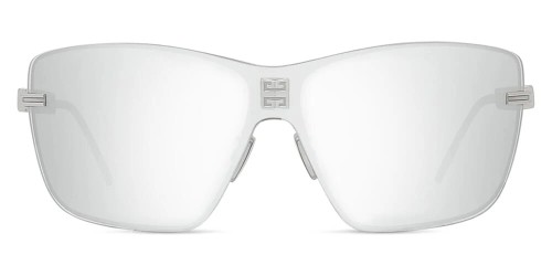 Givenchy GV40052U - 16C - 138 Lunettes de soleil Argent Bouclier