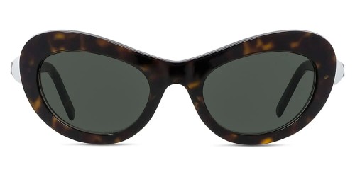 Givenchy GV40070U - 52N - 55 Lunettes de soleil Havane Œil de chat