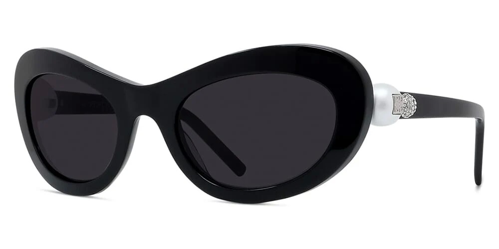 Givenchy GV40070U - 01A - 55 Lunettes de soleil Noir Œil de chat