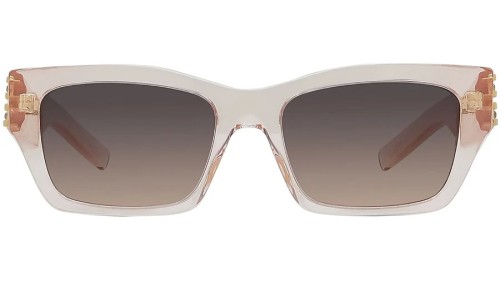 Givenchy GV40077I - 72B - 54 Lunettes de soleil Rose, Transparent Angulaire