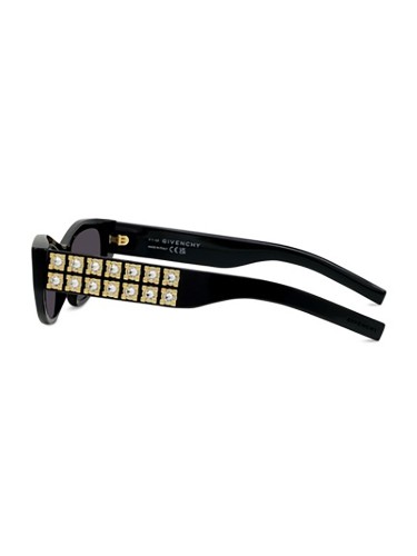Givenchy GV40078I - 01A - 56 Lunettes de soleil Noir, Or Œil de chat