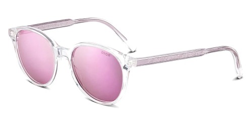 Dior INDIOR R1I - 85G7 A - 52 Lunettes de soleil Transparent Coussin arrondi