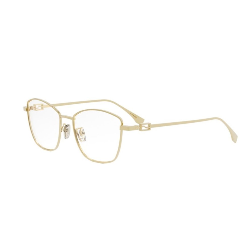 Fendi FE50108F - 030 - 54 Cadres optiques Or Coussin arrondi