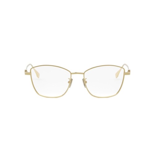 Fendi FE50108F - 030 - 54 Cadres optiques Or Coussin arrondi