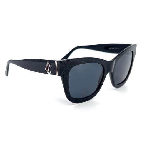 Jimmy Choo JAN/S - DXFIR - 52 Lunettes de soleil Noir Angulaire