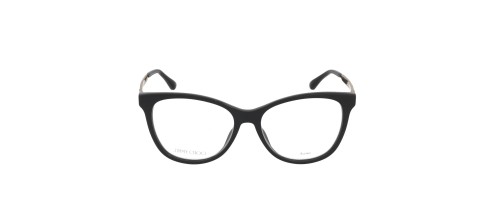 Jimmy Choo JC199 - 807 - 53 Cadres optiques Or, Noir Angulaire